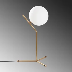 Pöytävalaisin Linento Lighting Luminar, 35x30x52, kulta