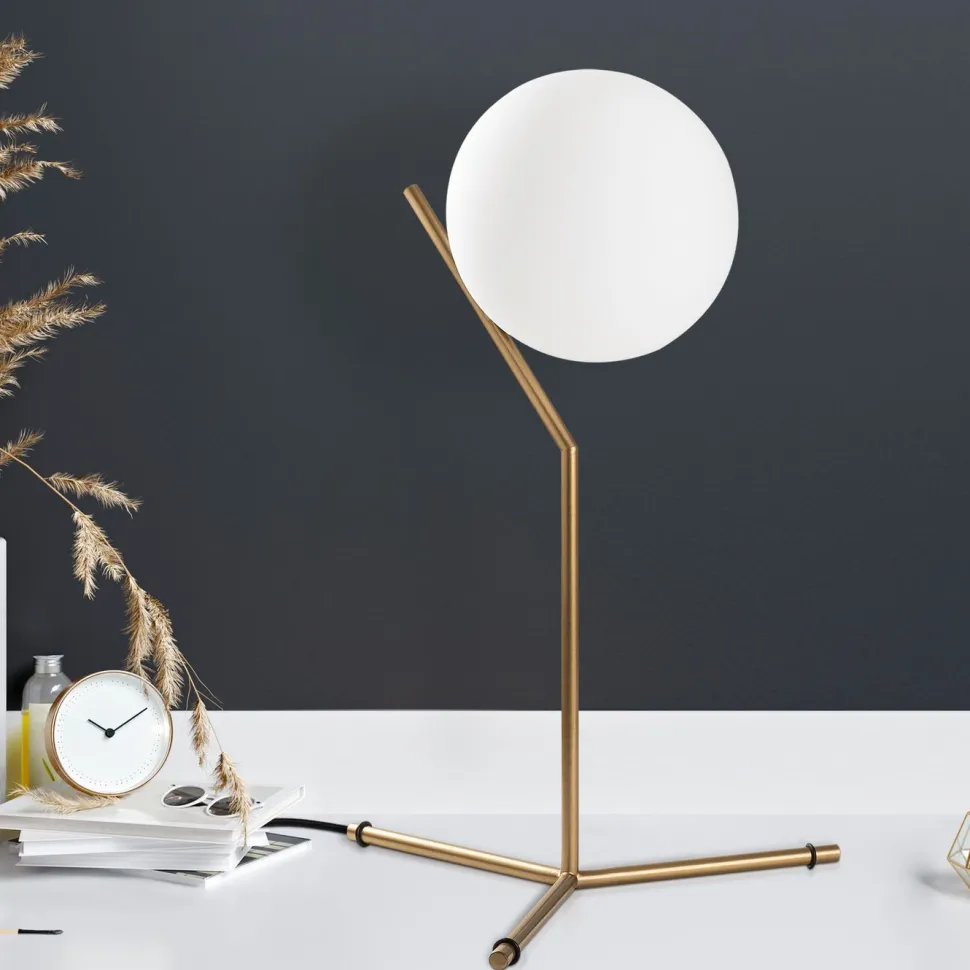 Pöytävalaisin Linento Lighting Luminar, 35x30x52, kulta