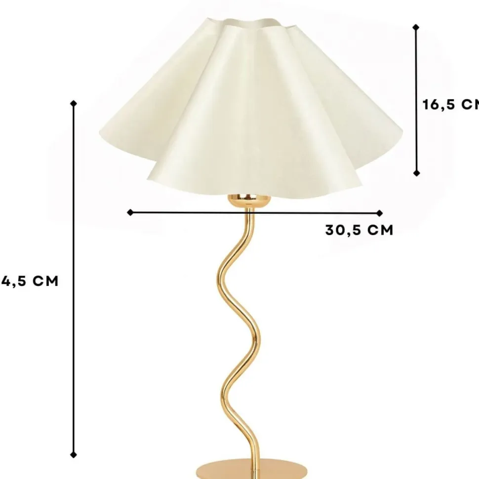 Pöytävalaisin Linento Lighting 242411 luonnonvalkoinen
