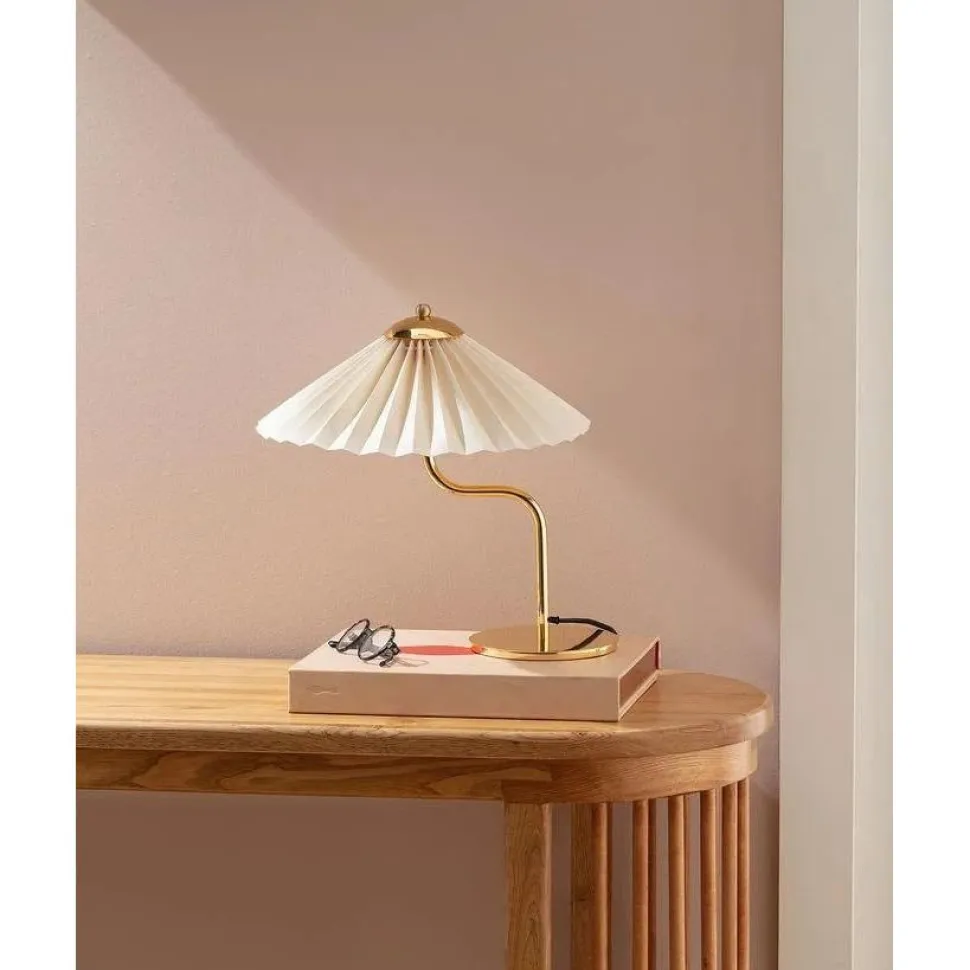 Pöytävalaisin Linento Lighting Miranda, 2xG9, IP20, kulta