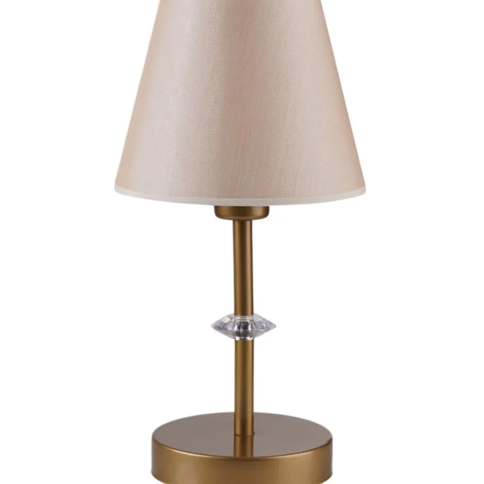 Pöytävalaisin Linento Lighting Üsküp beige/kulta