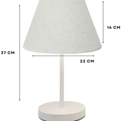 Pöytävalaisin Linento Lighting 242042 valkoinen