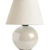 Pöytävalaisin Linento Lighting 241901 valkoinen/vaaleanharmaa