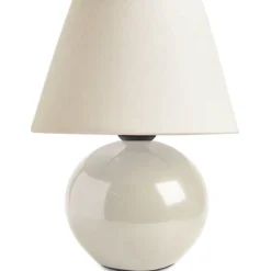 Pöytävalaisin Linento Lighting 241901 valkoinen/vaaleanharmaa
