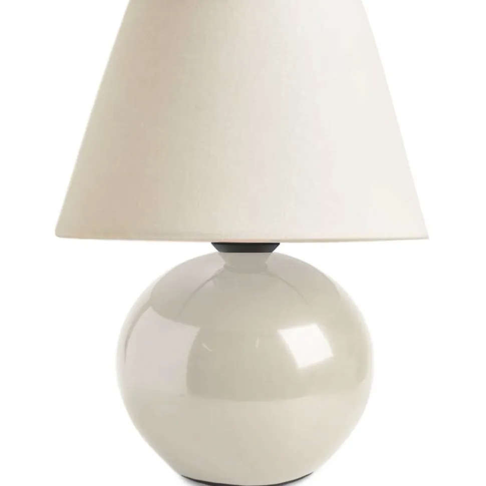 Pöytävalaisin Linento Lighting 241901 valkoinen/vaaleanharmaa
