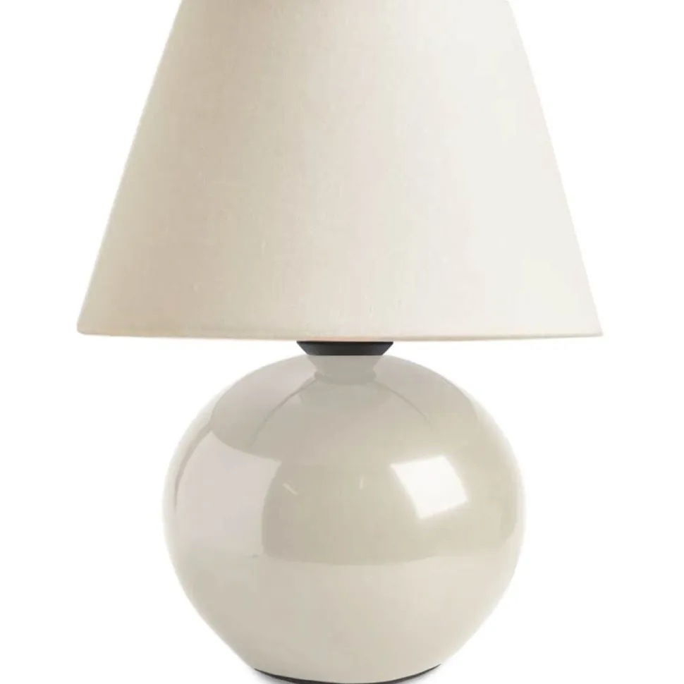 Pöytävalaisin Linento Lighting 241901 valkoinen/vaaleanharmaa