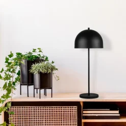Pöytävalaisin Linento Lighting Will musta