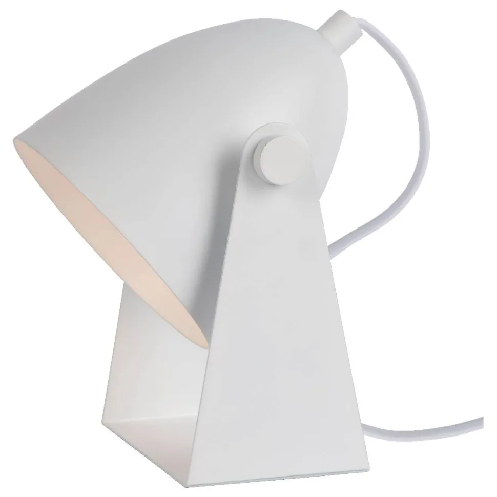 Pöytävalaisin Lucide Chago 13x15x19cm 40W valkoinen