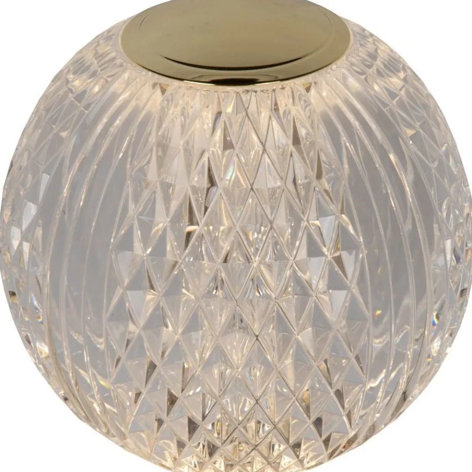 Pöytävalaisin Lucide Cintra Ø11cm, 3 Step himmennys, 1x2W/3000K, kirkas