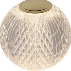 Pöytävalaisin Lucide Cintra Ø9cm, 3 Step himmennys, 1x1.5W/3000K, kirkas