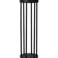 Pöytävalaisin Lucide Jackson, Ø16cm, IP65, 2W, musta