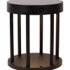 Pöytävalaisin Lucide Jackson, Ø16cm, IP54, 2W, musta
