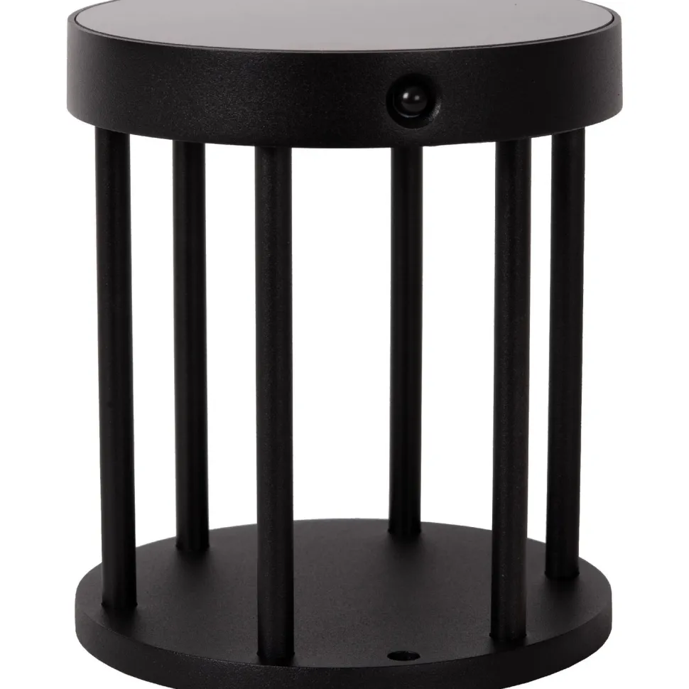 Pöytävalaisin Lucide Jackson, Ø16cm, IP54, 2W, musta