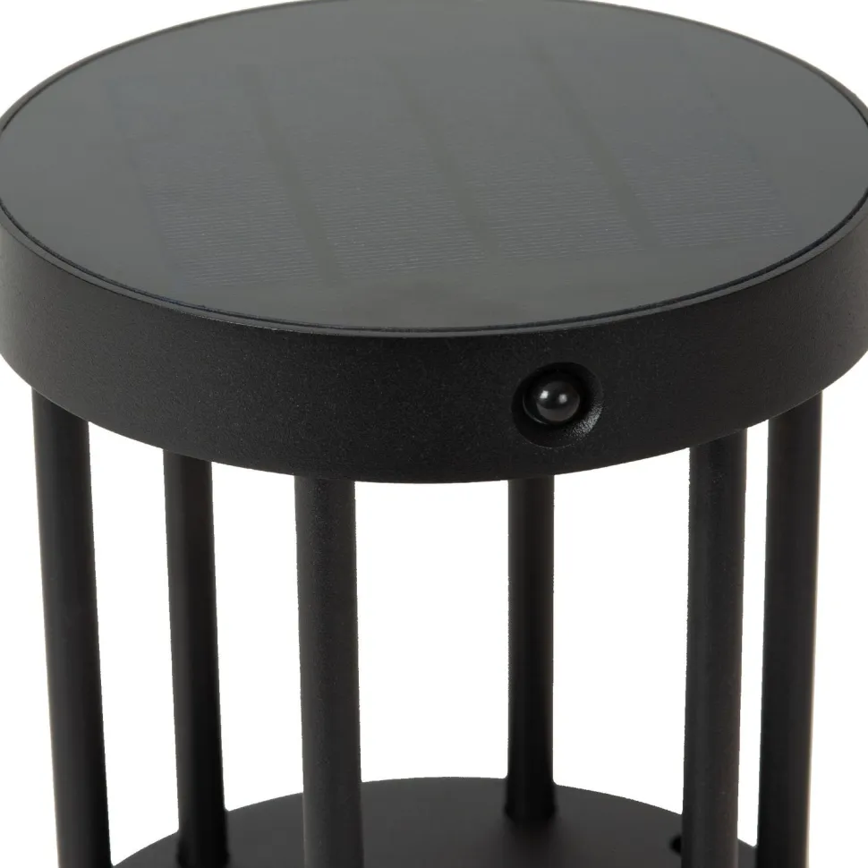 Pöytävalaisin Lucide Jackson, Ø16cm, IP54, 2W, musta