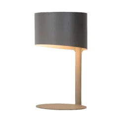 Pöytävalaisin Lucide Knulle Ø15x28,5cm 40W antrasiitti