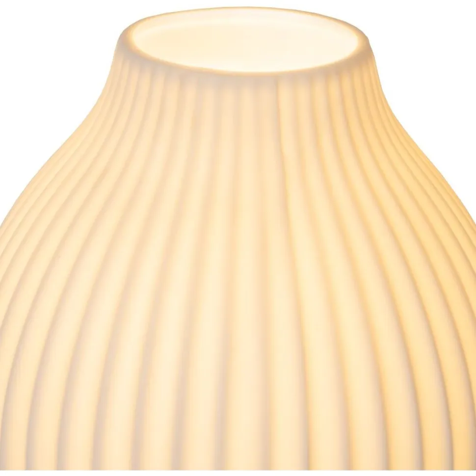 Pöytävalaisin Lucide Momoro, 40.2cm, 1xE14, valkoinen