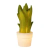 Pöytävalaisin Lucide Sansevieria 12x12,7x31,6cm 25W vihreä
