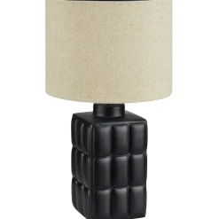 Pöytävalaisin Markslöjd Cuscini musta/beige