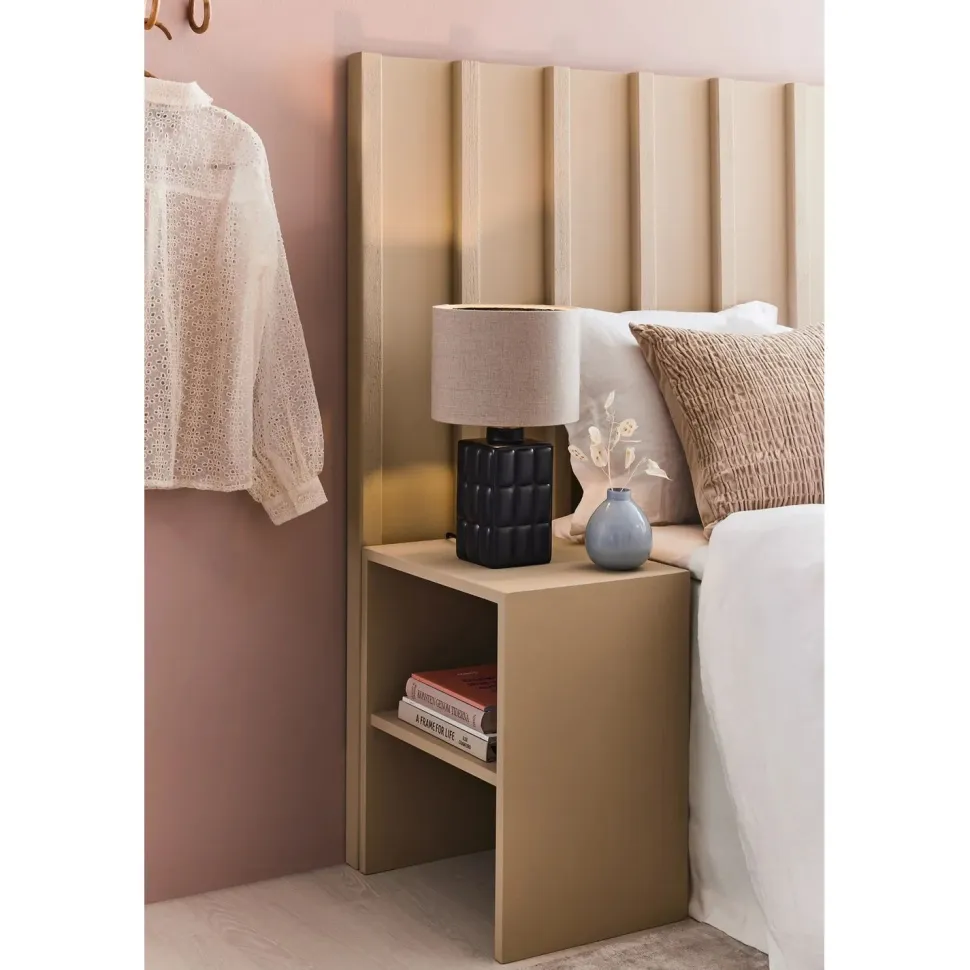 Pöytävalaisin Markslöjd Cuscini musta/beige