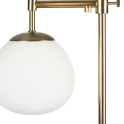 Pöytävalaisin Maytoni Modern Erich mattavalkoinen/kulta