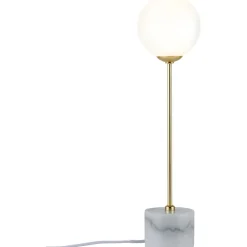 Pöytävalaisin Paulmann Neordic Moa, G9, max.10W, valkoinen/kulta