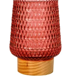 Pöytävalaisin Paulmann Pauleen Boho Shine, paristokäyttöinen, E27, 2700K, pinkki