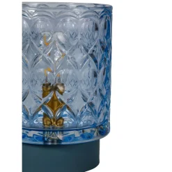 Pöytävalaisin Paulmann Pauleen Chic Glamour, E14, 2700K, jäänsininen