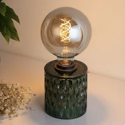 Pöytävalaisin Paulmann Pauleen Crystal Magic, E27, vihreä