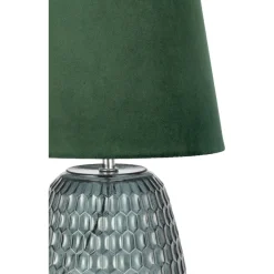 Pöytävalaisin Paulmann Pauleen Crystal Velours E14 max. 40W Green