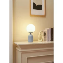 Pöytävalaisin Paulmann Pauleen Glowing Charm 30cm E14 max. 20W harmaa/valkoinen