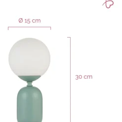 Pöytävalaisin Paulmann Pauleen Glowing Charm, E14, vihreä