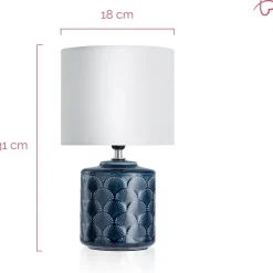 Pöytävalaisin Paulmann Pauleen Glowing Midnight, E14, sininen/valkoinen