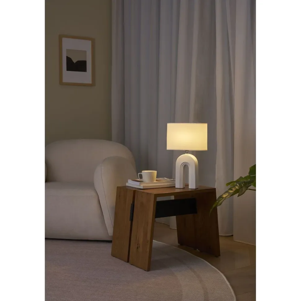 Pöytävalaisin Paulmann Pauleen Glow of Purity, E14, valkoinen/beige