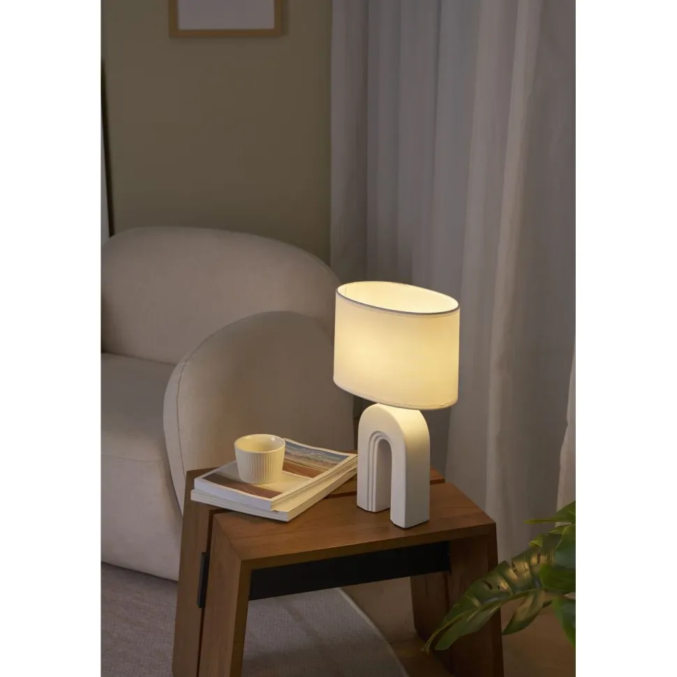 Pöytävalaisin Paulmann Pauleen Glow of Purity, E14, valkoinen/beige