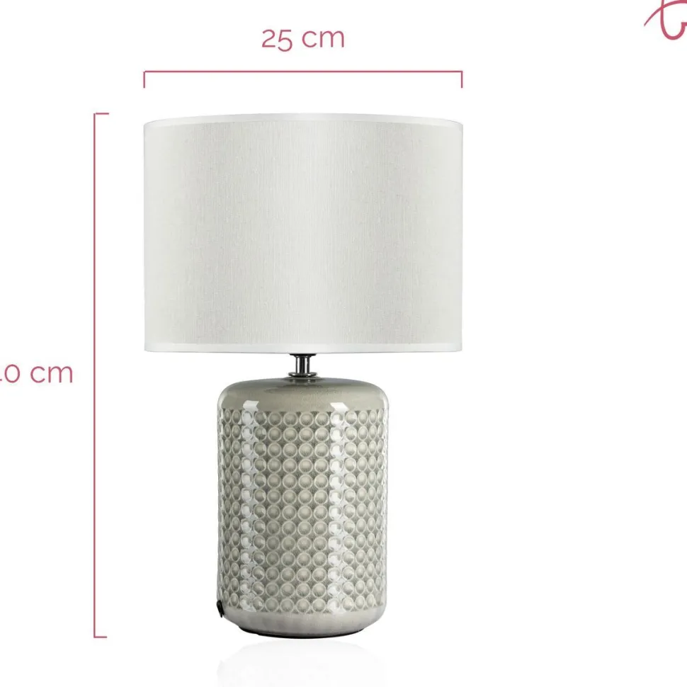 Pöytävalaisin Paulmann Pauleen Go for Glow E27, vihreänharmaa/beige