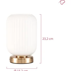 Pöytävalaisin Paulmann Pauleen Noble Purity, E27, valkoinen