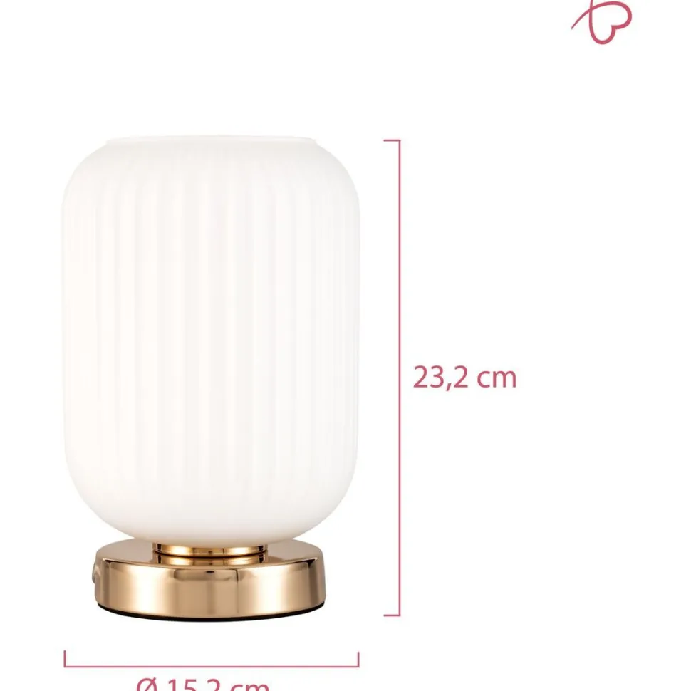 Pöytävalaisin Paulmann Pauleen Noble Purity, E27, valkoinen