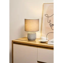 Pöytävalaisin Paulmann Pauleen Playful Glimmer Ø23x34.5cm E14 max. 20W harmaa/beige