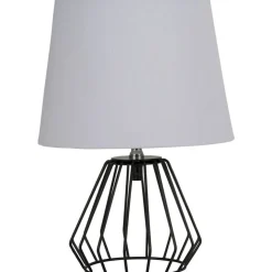Pöytävalaisin Paulmann Pauleen Shiny Diamond, E27, vaaleanharmaa/musta