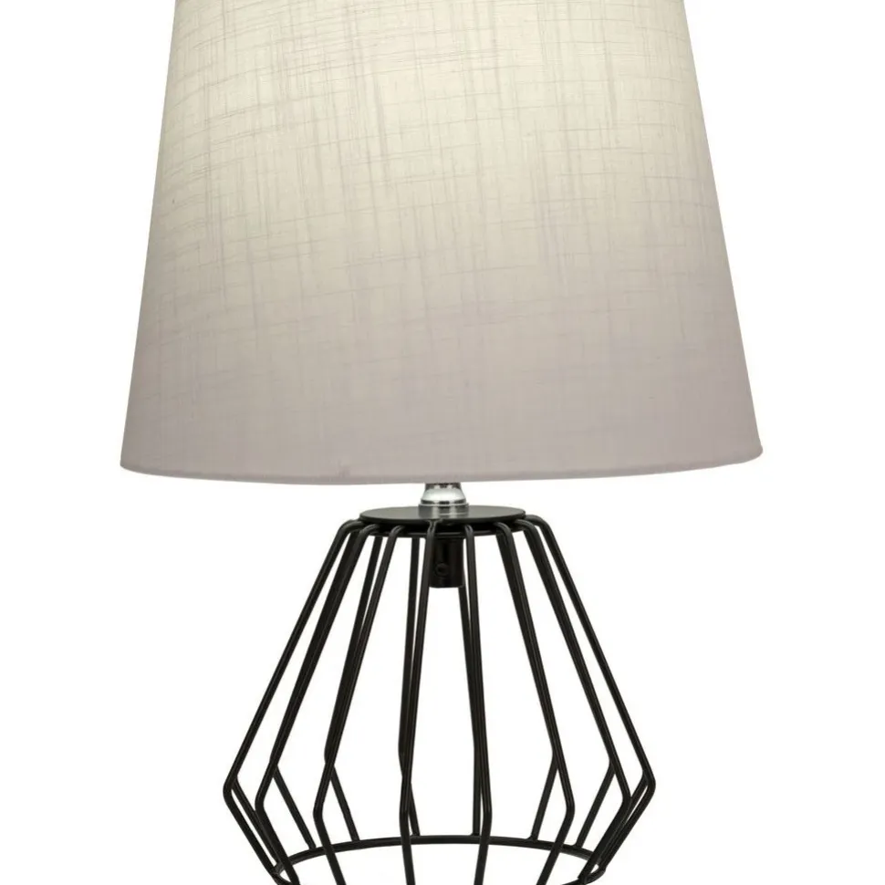 Pöytävalaisin Paulmann Pauleen Shiny Diamond, E27, vaaleanharmaa/musta