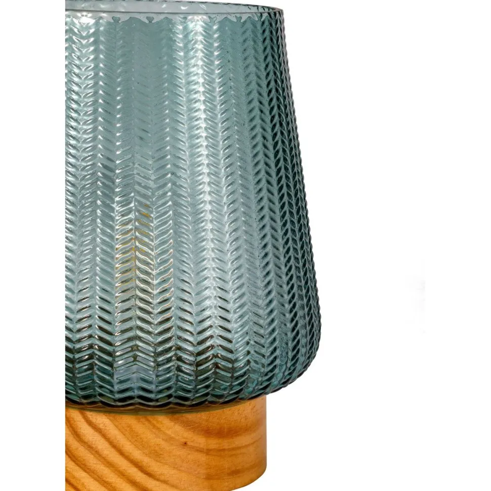 Pöytävalaisin Paulmann Pauleen Sparkling Glamour, paristokäyttöinen, E27, 2700K, turkoosi