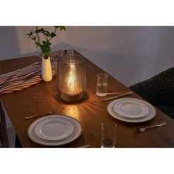 Pöytävalaisin Paulmann Pauleen Sweet Glamour, E27, 2700K, taupe