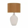 Pöytävalaisin Paulmann Pauleen Timber Glow, E27, beige/valkoinen