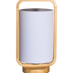 Pöytävalaisin Paulmann Pauleen Woody Charm, E27, puu/valkoinen