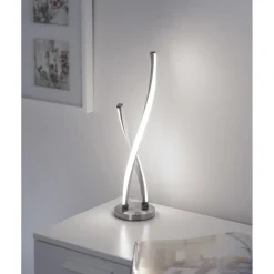 Pöytävalaisin Paul Neuhaus Polina LED 7,2W + 4,8W 230V 3000K 372+248 lm IP20 Ø 125mm teräs