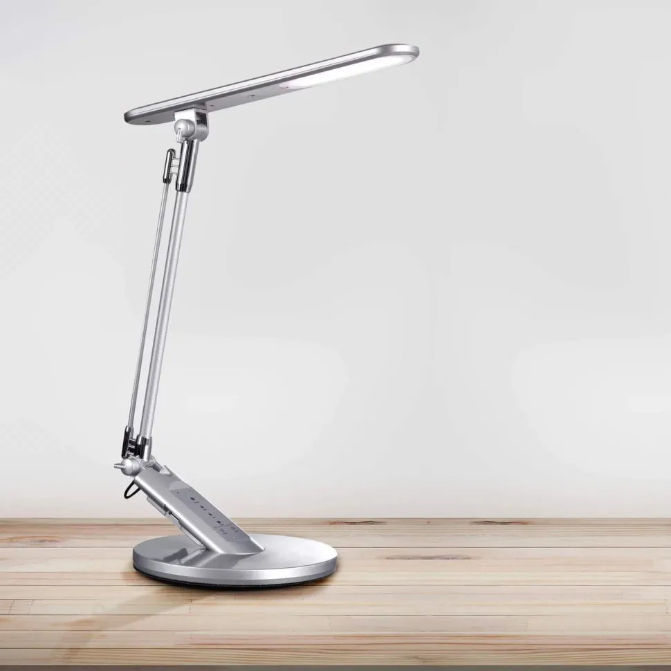 Pöytävalaisin Polux Optimum, 45cm, 7W, CCT, valkoinen