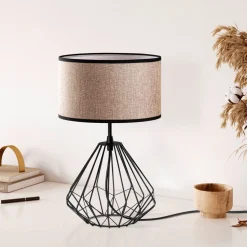 Pöytävalaisinsetti (2kpl) Linento Lighting Diamond, E27, musta