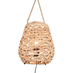 Pöytävalaisin Trio Jean, E27, luonnollinen väri/meriheinä