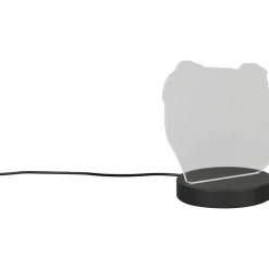 Pöytävalaisin Trio Joy LED RGB musta