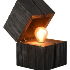 Pöytävalaisin Trio Treasure, sis. E14, puu